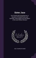 Sister Jane di Joel Chandler Harris edito da Palala Press