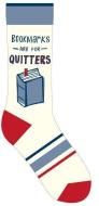 Bookmarks Are For Quitters Socks di Gibbs Smith Publisher edito da Gibbs M. Smith Inc