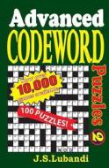 Advanced Codeword Puzzles 2 di J. S. Lubandi edito da Createspace