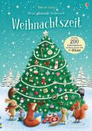 Meine glitzernde Stickerwelt: Weihnachtszeit di Fiona Patchett edito da Usborne Verlag