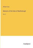 Memoirs of the Duke of Marlbobough di William Coxe edito da Anatiposi Verlag