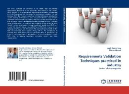 Requirements Validation Techniques practiced in industry di Saqib Bashir Saqi, Sheraz Ahmed edito da LAP Lambert Acad. Publ.