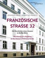 Französische Strasse 32 di Johannes Bähr, Sebastian Panwitz edito da Hentrich & Hentrich