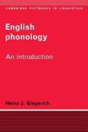English Phonology di Heinz J. Giegerich edito da Cambridge University Press