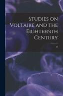 Studies on Voltaire and the Eighteenth Century; 43 di Anonymous edito da LIGHTNING SOURCE INC