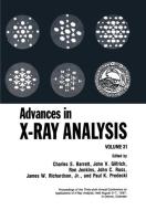 Advances in X-Ray Analysis di Charles S. Barrett edito da Springer US