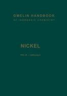 Nickel di R J Meyer edito da Springer-verlag Berlin And Heidelberg Gmbh & Co. Kg