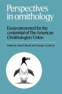 Perspectives in Ornithology edito da Cambridge University Press