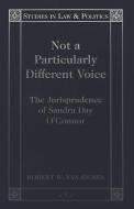 Not a Particularly Different Voice di Robert W. Van Sickel edito da Lang, Peter