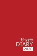 Weekly Diary 2020: Red Weekly Diary for 2020, Week to View (January to December) Planner (6x9 Inch) di Ceri Clark edito da INDEPENDENTLY PUBLISHED