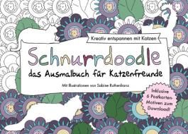 Schnurrdoodle - das Ausmalbuch für Katzenfreunde di Sabine Ruthenfranz edito da Books on Demand