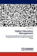 Higher Education Management di Dismus Bulinda edito da LAP Lambert Academic Publishing