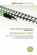 Academicians\' Letter edito da Alphascript Publishing