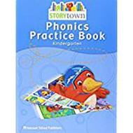 Storytown: Phonics Practice Book Student Edition Grade K di HSP edito da Harcourt School Publishers