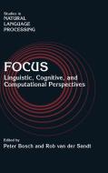 Focus edito da Cambridge University Press