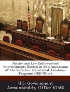 Justice And Law Enforcement edito da Bibliogov