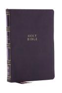 NKJV, Compact Center-Column Reference Bible, Leathersoft, Gray, Red Letter, Comfort Print di Thomas Nelson edito da Thomas Nelson Publishers
