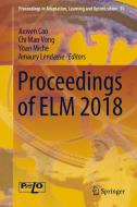 Proceedings of ELM 2018 edito da Springer International Publishing