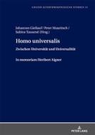 Homo Universalis edito da Peter Lang GmbH, Internationaler Verlag Der Wissenschaften