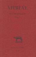 Vitruve, de l'Architecture: Livre VIII. di Vitruve edito da LES BELLES LETTRES