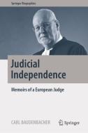 Judicial Independence di Carl Baudenbacher edito da Springer-Verlag GmbH