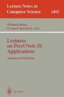 Lectures on Petri Nets II: Applications di W. Reisig, G. Rozenberg edito da Springer Berlin Heidelberg