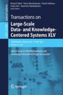 Transactions on Large-Scale Data- and Knowledge-Centered Systems XLV edito da Springer Berlin Heidelberg