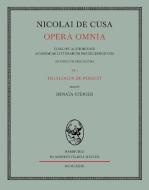 Nicolai de Cusa Opera omnia / Nicolai de Cusa Opera omnia di Nikolaus Von Kues edito da Felix Meiner Verlag