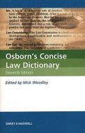 Osborn's Concise Law Dictionary edito da Sweet & Maxwell Ltd