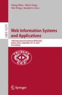 Web Information Systems and Applications edito da Springer International Publishing