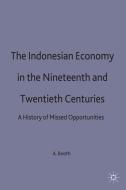 The Indonesian Economy in the Nineteenth and Twentieth Centuries: A History of Missed Opportunities di A. Booth edito da SPRINGER NATURE