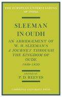 Sleeman in Oudh edito da Cambridge University Press