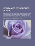 Companies established in 1978 di Source Wikipedia edito da Books LLC, Reference Series