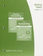Working Papers, Chapter 1-17 for Warren/Reeve/Duchac's Accounting, 25th and Financial Accounting, 13th di Carl S. Warren, James M. Reeve, Jonathan Duchac edito da Cengage Learning