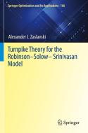 Turnpike Theory For The Robinson-Solow-Srinivasan Model di Alexander J. Zaslavski edito da Springer Nature Switzerland AG