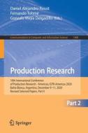 Production Research edito da Springer International Publishing