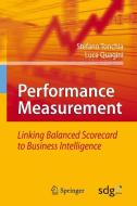 Performance Measurement di Luca Quagini, Stefano Tonchia edito da Springer Berlin Heidelberg