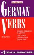 German Verbs di Henry Strutz edito da Barron's Educational Series