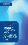 Volney: 'The Ruins' and 'Catechism of Natural Law' di Constantin Volney edito da CAMBRIDGE