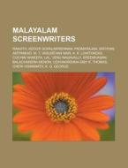Malayalam Screenwriters: Ranjith, Adoor di Source Wikipedia edito da Books LLC, Wiki Series