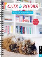 Cats & Books 2024 16-month Planner Calendar di Universe Publishing edito da Universe Publishing