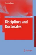 Disciplines and Doctorates di Sharon Parry edito da SPRINGER NATURE