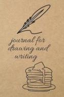 Journal for Drawing and Writing: Blank Line Journal di Thithiadaily edito da LIGHTNING SOURCE INC