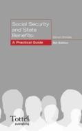 Social Security And State Benefits di Simon Ennals edito da Bloomsbury Publishing Plc
