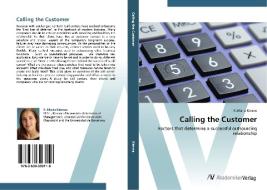 Calling the Customer di R. Maria Kimme edito da AV Akademikerverlag