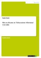 Mis En Abyme In "educazione Siberiana" Von Lilin di Paolo Parisi edito da Grin Publishing