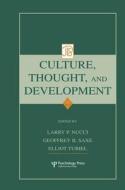 Culture, Thought, And Development edito da Taylor & Francis Ltd