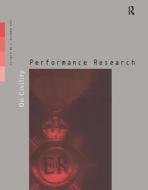 Performance Research 9:4 Dec 2 di Various edito da Taylor & Francis Ltd