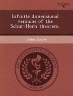 Infinite Dimensional Versions Of The Schur-horn Theorem. di Kelvin Lewis White, John Jasper edito da Proquest, Umi Dissertation Publishing