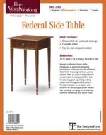 Fine Woodworking's Federal Side Table Plan di Steve Latta edito da Taunton Press
